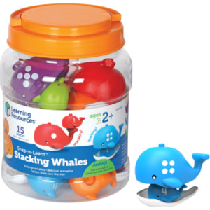 Snap-n-Learn&trade; Stacking Whales