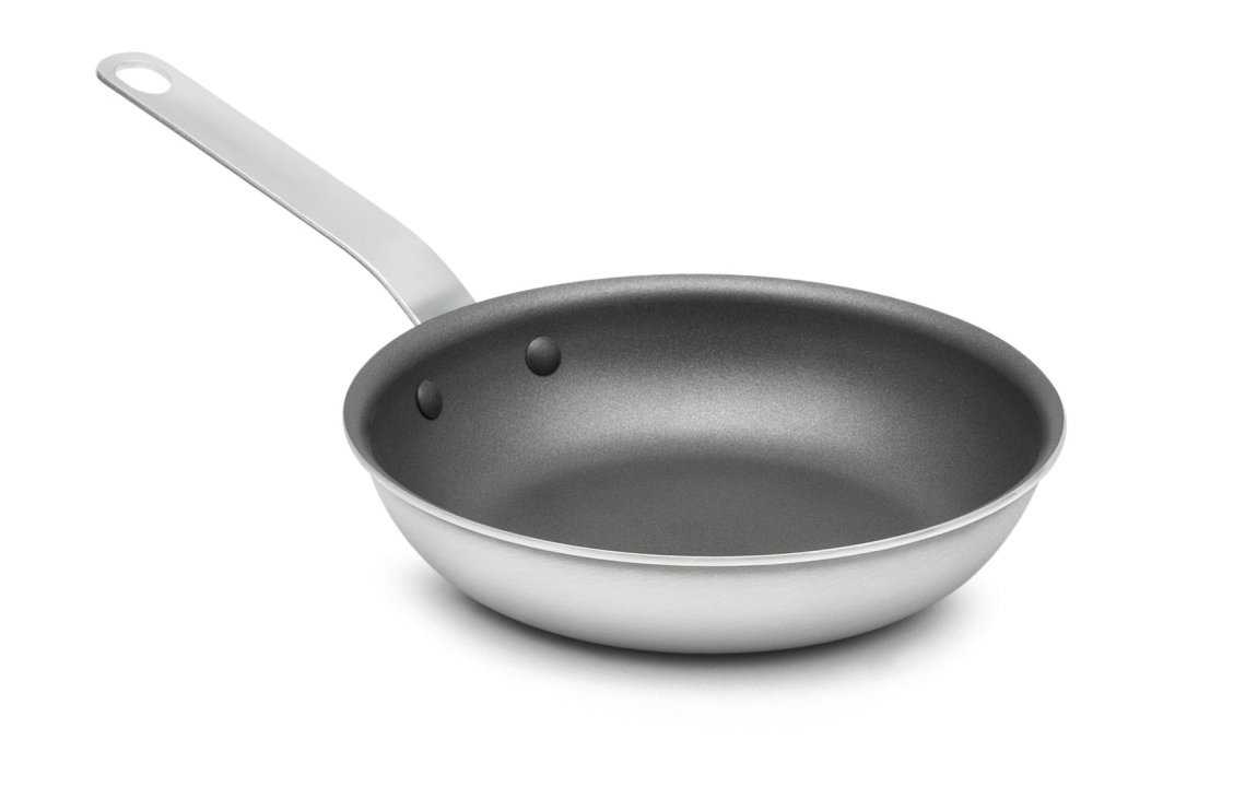 8-inch Wear-Ever® aluminum fry pan with PowerCoat2™ nonstick coating and plated handle