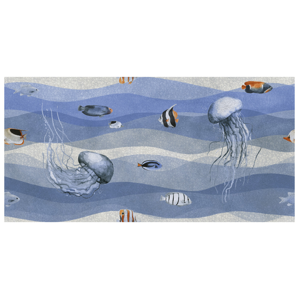 Dreamscape Pacific 23-5/8 in. x 47-1/4 in. Porcelain Floor and Wall Tile