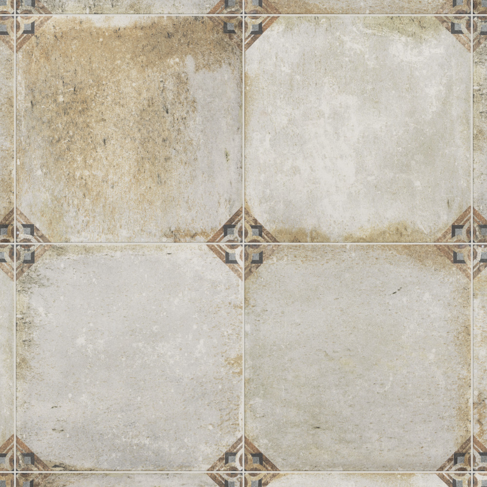 D%27Anticatto Decor Savona 8.75x8.75 Square Porcelain Floor and Wall Digital Pattern