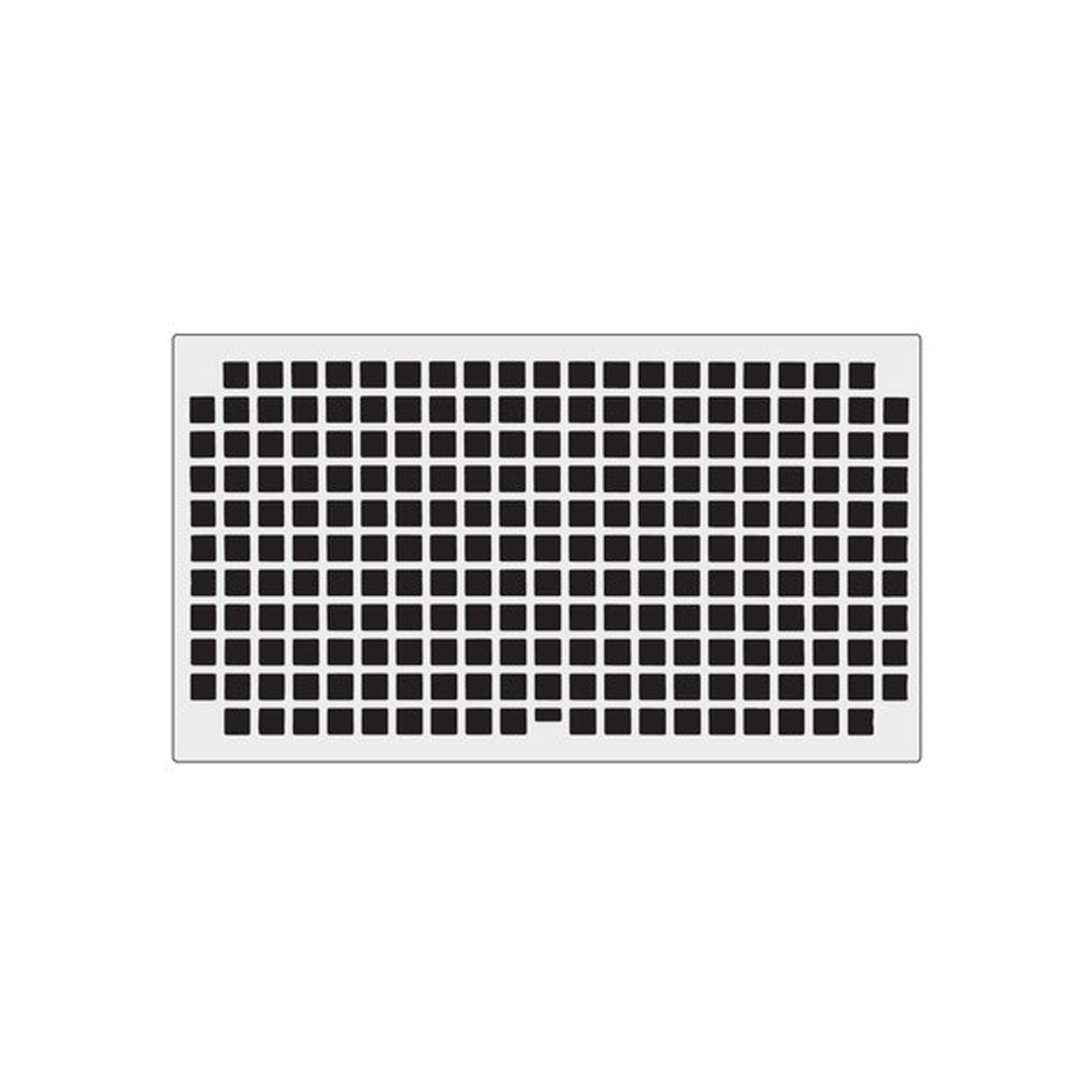FASCIA | SQUARE PATTERN HVAC GRILLE, 14X8