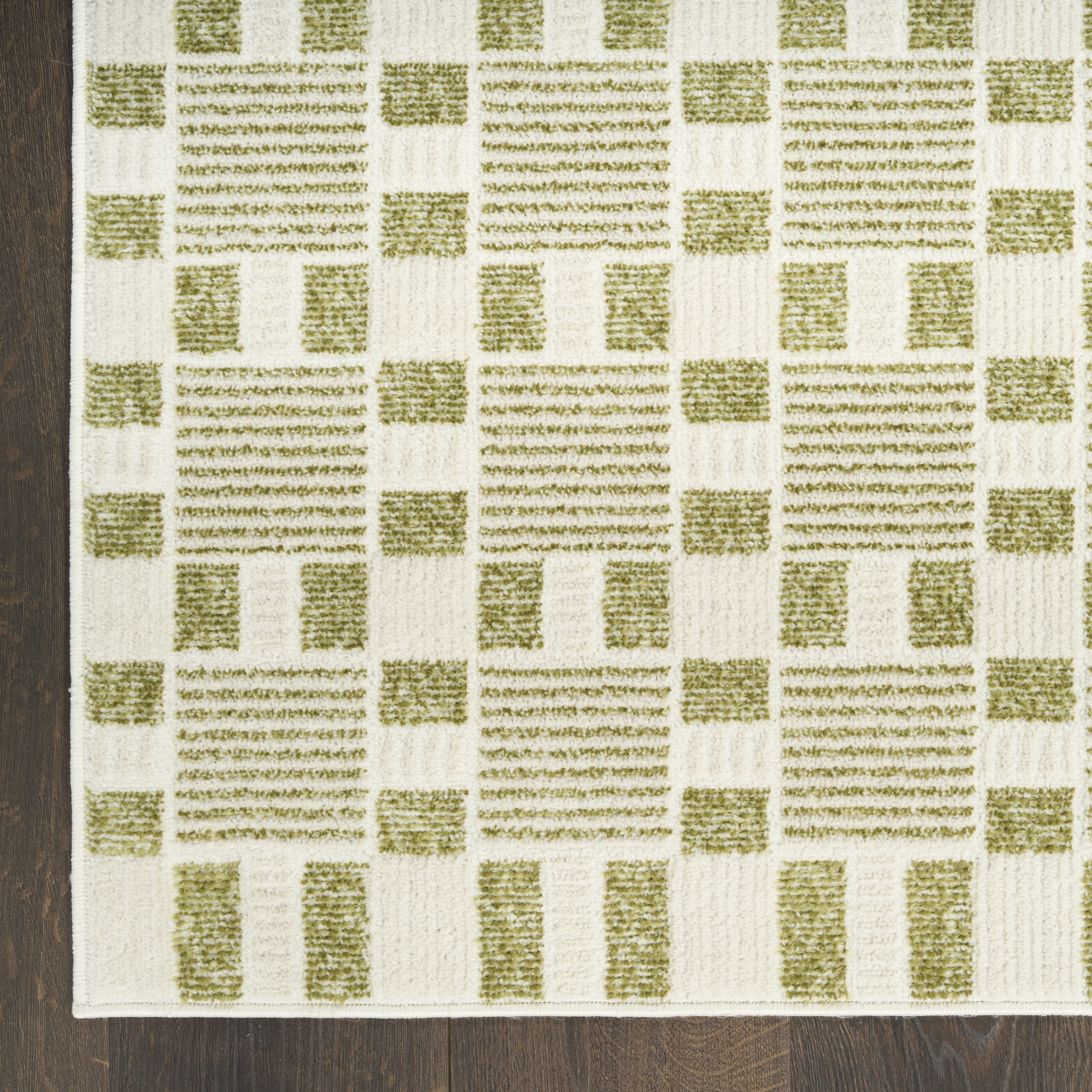 Nourison Nordic 8' x 10' Green Modern Indoor Rug