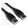 Audio/Video Cable, USB, Type A Male to Type A Male, 15 ft.