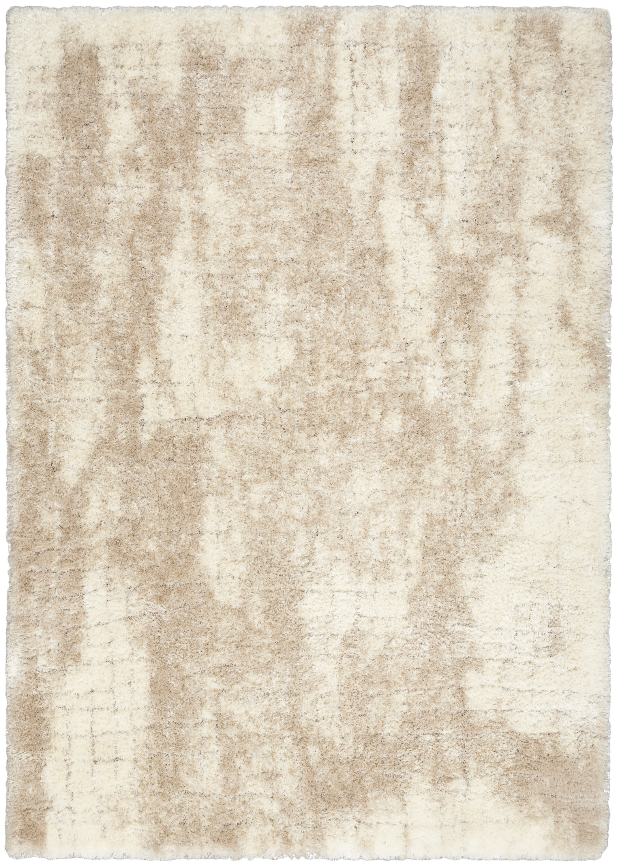 Nourison Dreamy Shag 5'3" x 7'3" Ivory Beige Modern Indoor Rug