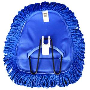 Impact, Microfiber Wedge Mop, 8"W, Blue