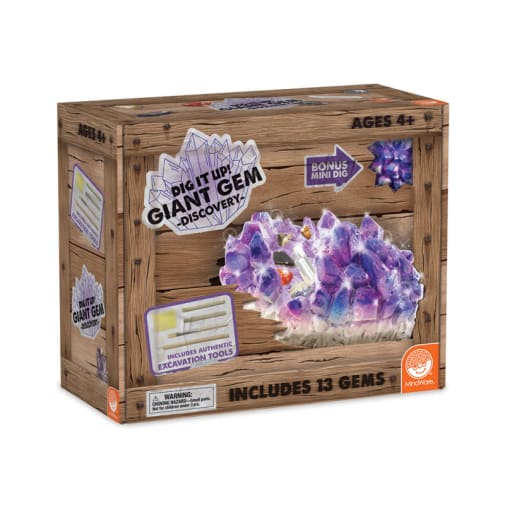 Dig It Up! Giant Gem Discovery | Includes 13 Gemstones