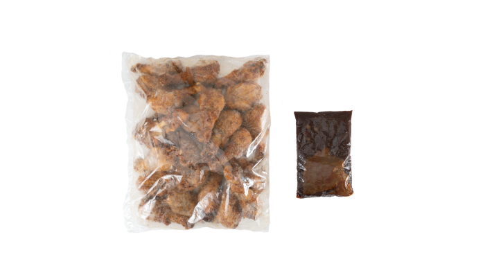 Tyson® Fully Cooked Unbreaded Chicken Drumsticks With BBQ Sauce Packets_image_3