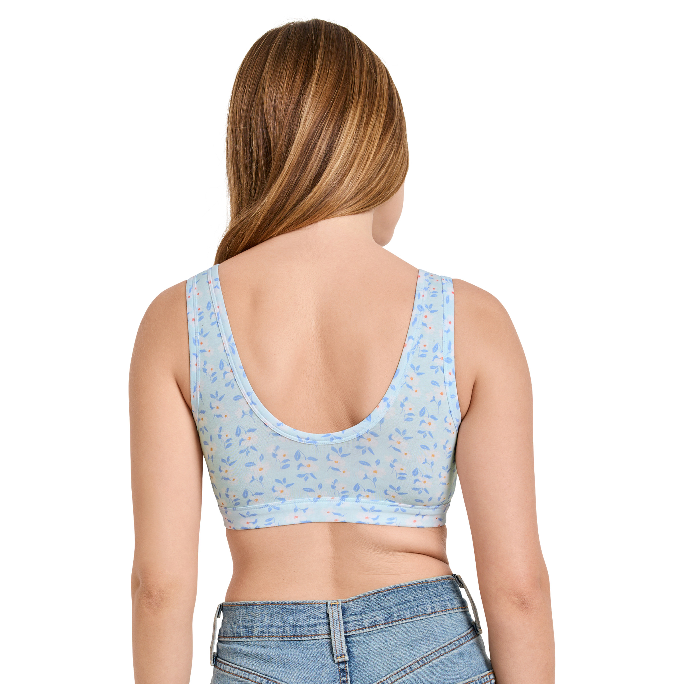 Jockey Women's Organic Cotton Stretch Tank Strap Bralette - Picture 10 of 61