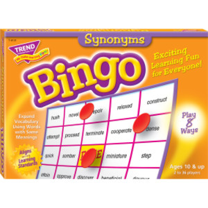 Synonyms Bingo Game