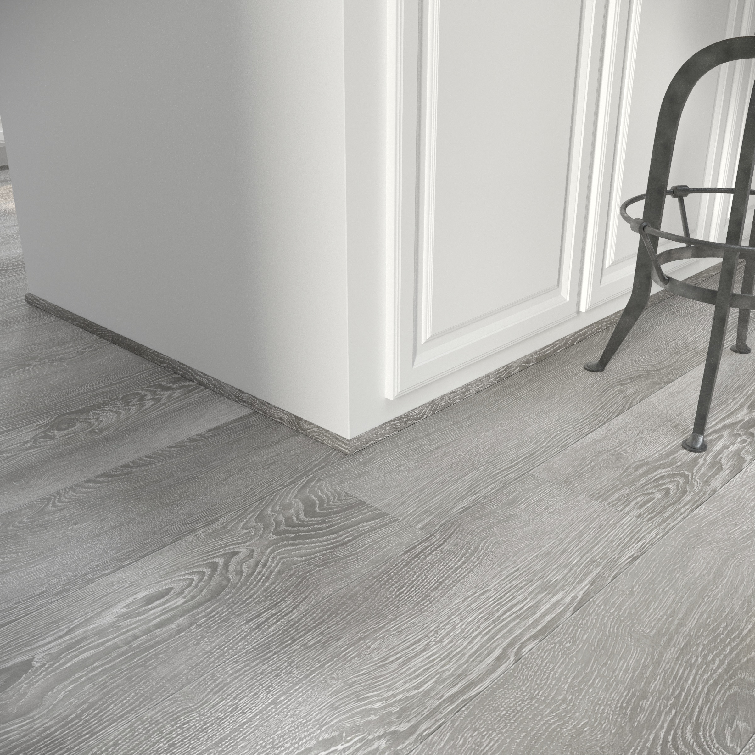 Breakwater Oak Cali Vinyl Quarter Round view 2