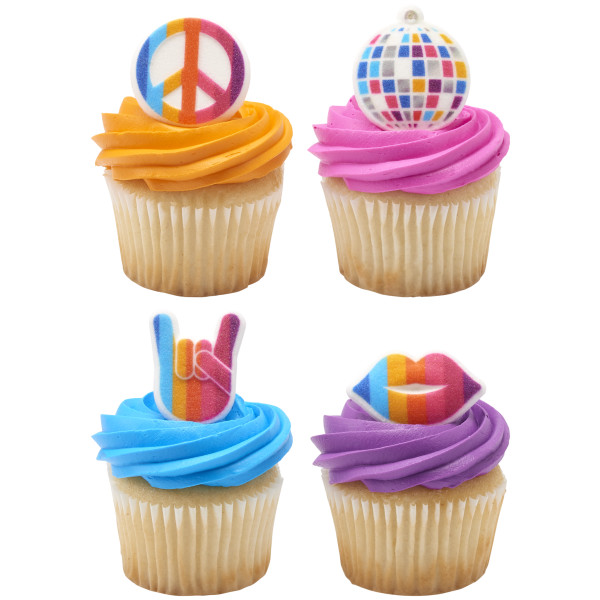 Bright Disco Assortment Dec-Ons® Decorations