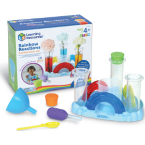 Rainbow Reactions Preschool Science Lab