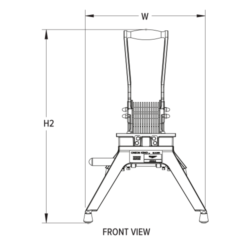 Engineering front view