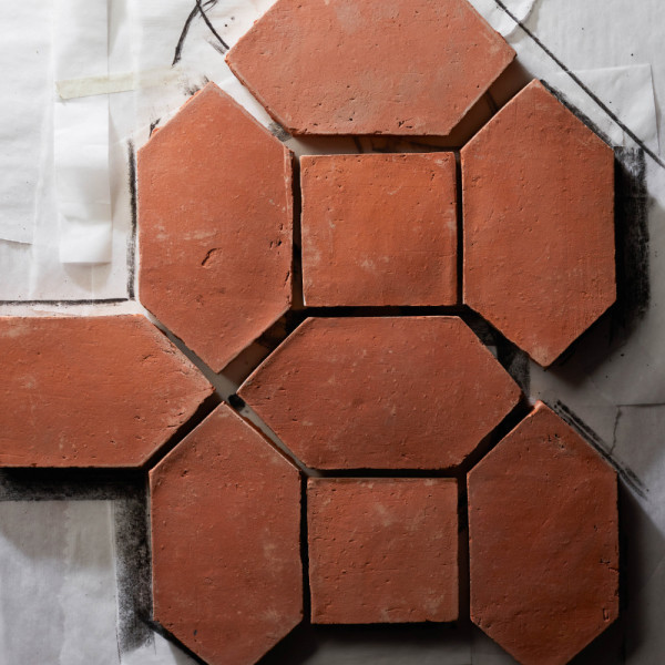 belgian reproduction | flemish red | terracotta | brusseleir mosaic (bundle)
