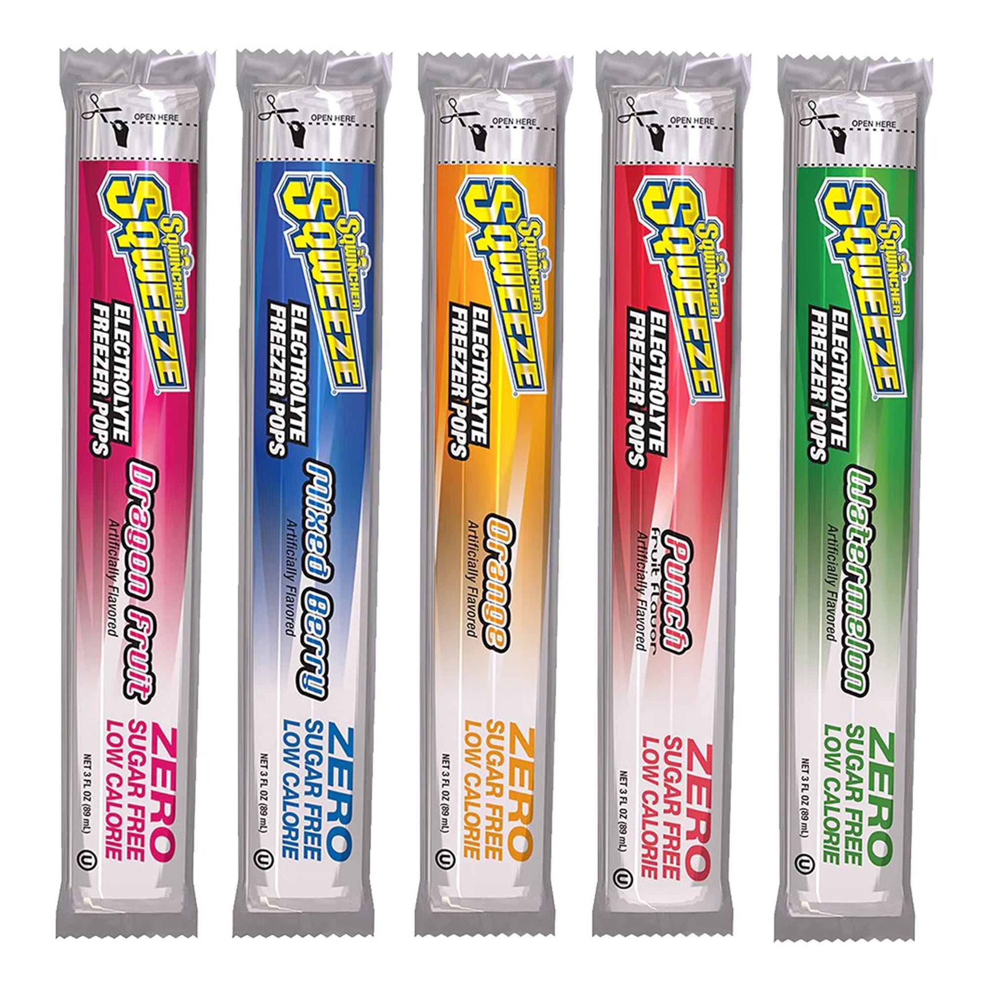 Sqwincher® Zero Assorted Flavors Electrolyte Replenishment Freezer Pop