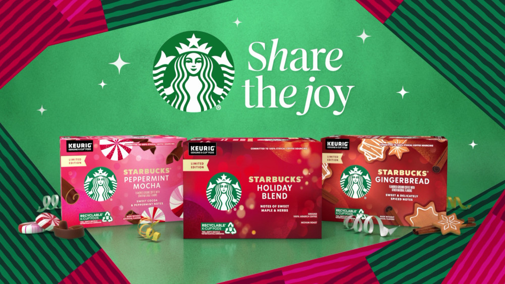 Starbucks Holiday Blend, Medium Roast K-Cup Coffee Pods, 100% Arabica, 1 Box (22 Pods) - image 2 of 9