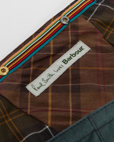 Paul Smith loves Barbour Waxed Hood Dark Slate