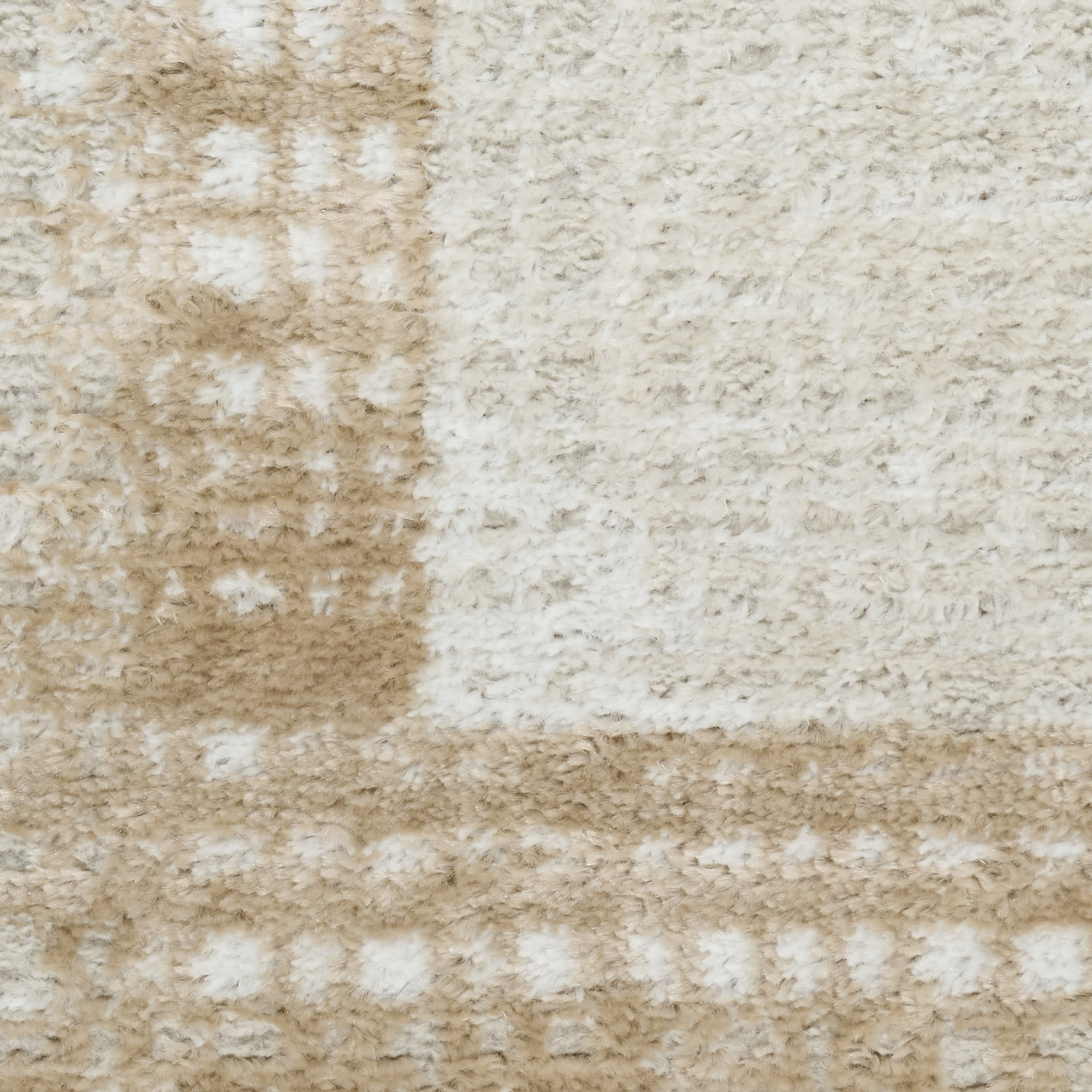 Nourison Dekor 5'3" x 7' Ivory Beige Modern Indoor Rug