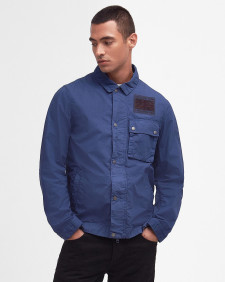 Workers Casual Jacket Washed Cobalt