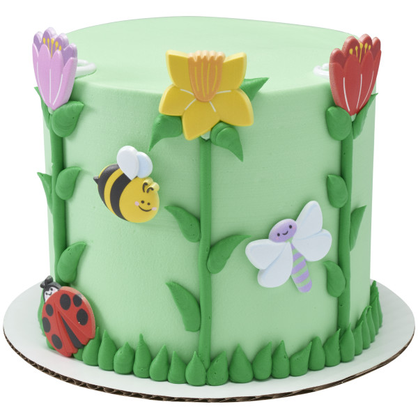 Springtime Blooms Cupcake Rings
