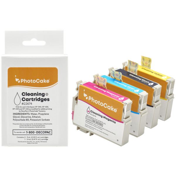 XP340, XP430, XP440 and XP446 Printer Cleaning Cartridges Made Simply™ PhotoCake® Ink