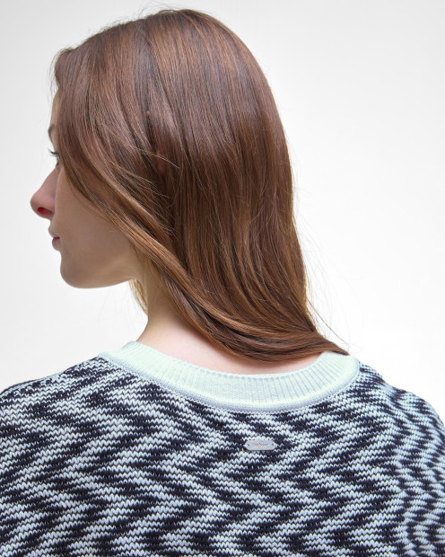Olivia Button-Up Sweater Vest Cloud/Navy