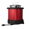 4-quart 120-volt countertop induction rethermalizer in red