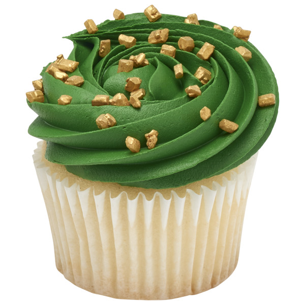 Gold Shimmer Rocks - Red 3 Free Sugar Candy Decorations