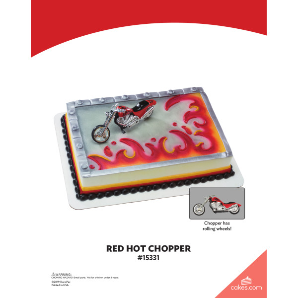 Red Hot Chopper The Magic of Cakes® Icing Only Page
