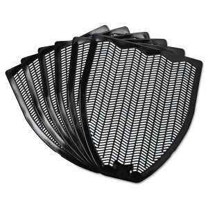 Impact, Z-Mat Urinal Mat with Velcro, 17.45in x20.25in, Black, Fresh