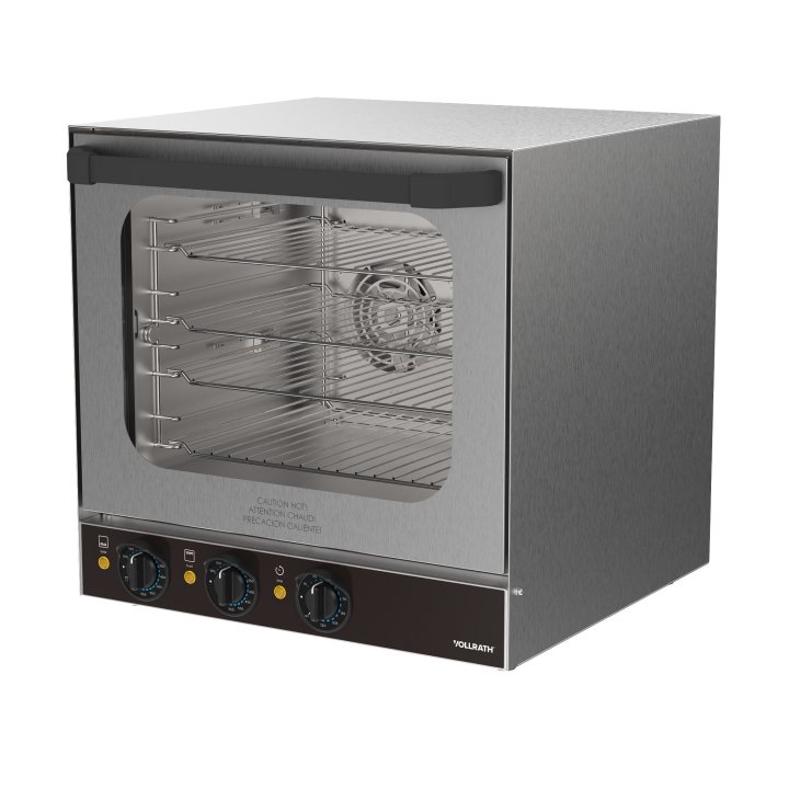 208- to 240-volt half-size convection oven