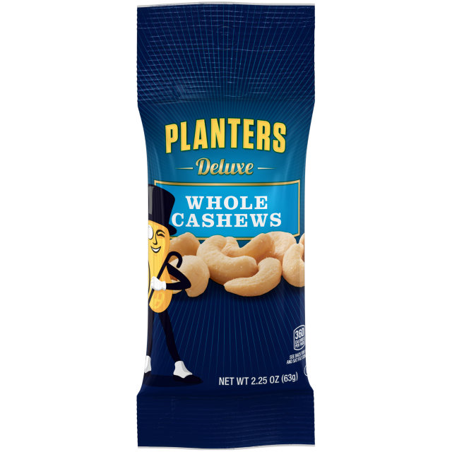PLANTERS Deluxe Cashews 2.25 oz Bag