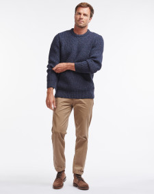 New Tyne Crew Neck Jumper Denim