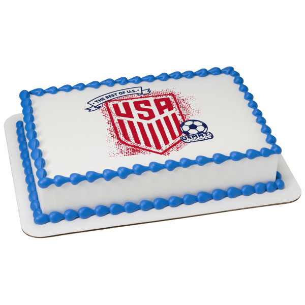 U.S. Soccer The Best of U.S. PhotoCake® Edible Image®