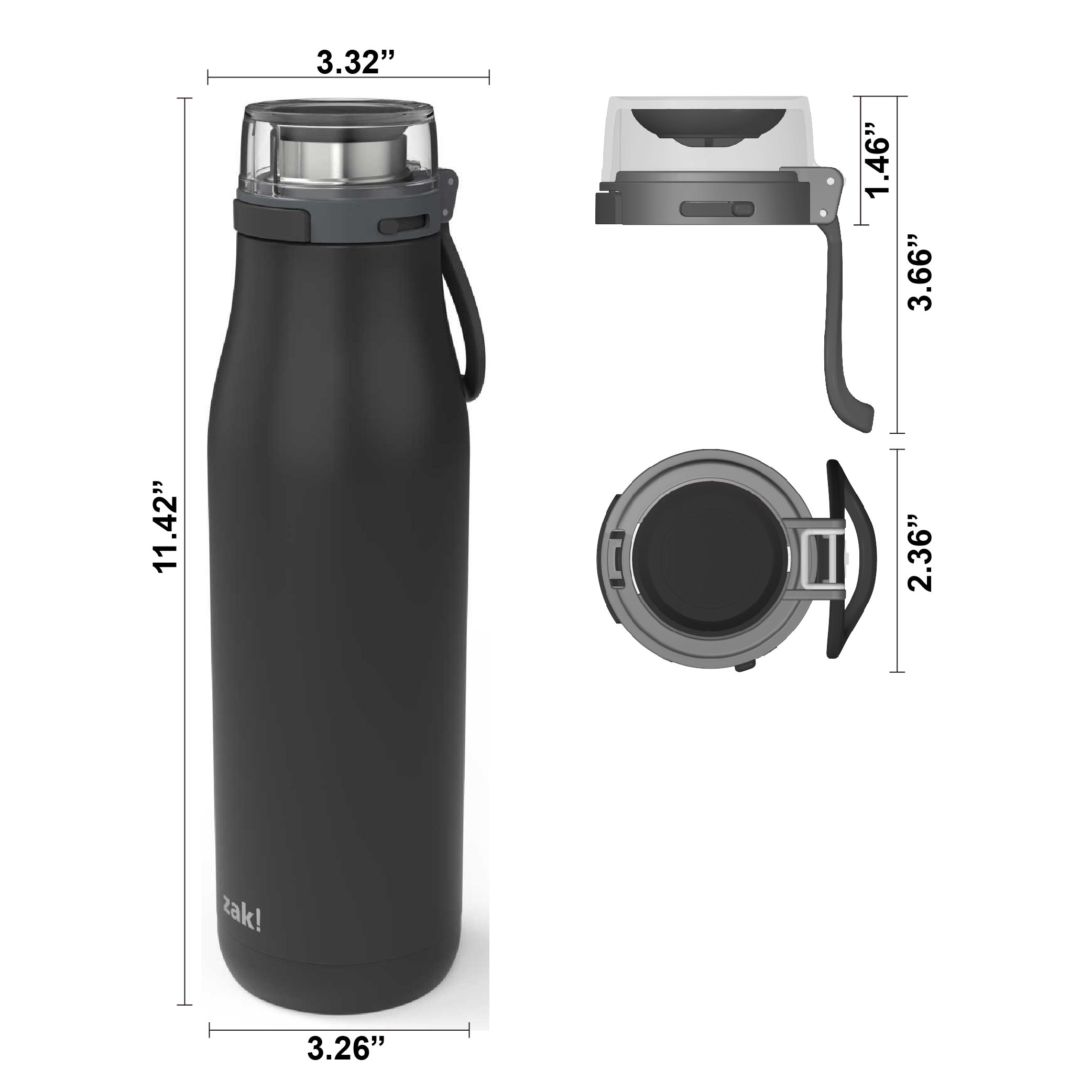 Kiona 29 ounce Vacuum Insulated Stainless Steel Tumbler, Indigo slideshow image 5 Kiona 29 ounce Vacuum Insulated Stainless Steel Tumbler, Indigo slideshow image 5