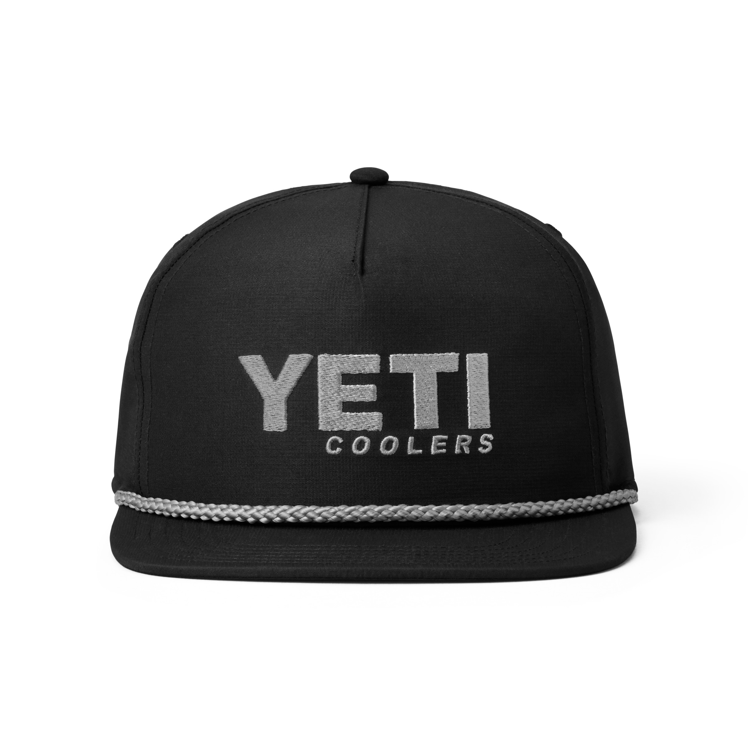 YETI YETI YETI Coolers Mid Pro Flat Brim Rope Hat Black - $25.00 at YETI US