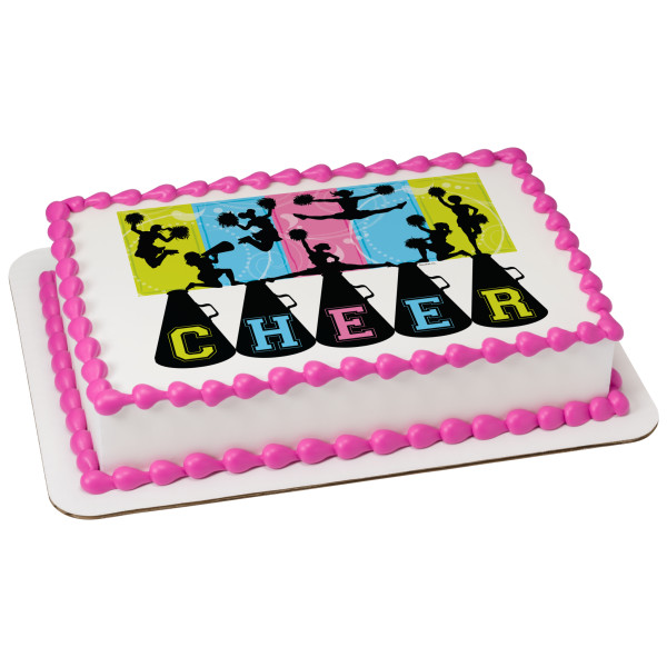 Cheerleading PhotoCake® Edible Image®