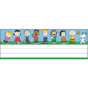 Peanuts&reg; Tented Name Plates, Pack of 36