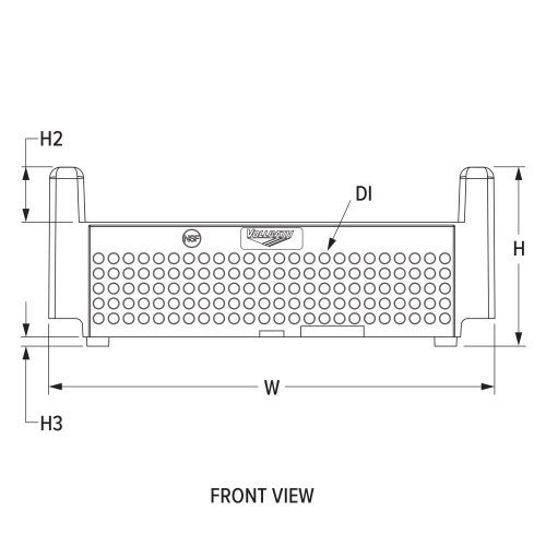 Engineering front view