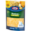 Kraft Mexican Four Cheese Shredded Natural Cheese 16 oz Bag
