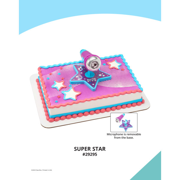Super Star The Magic of Cakes® Icing Only Page