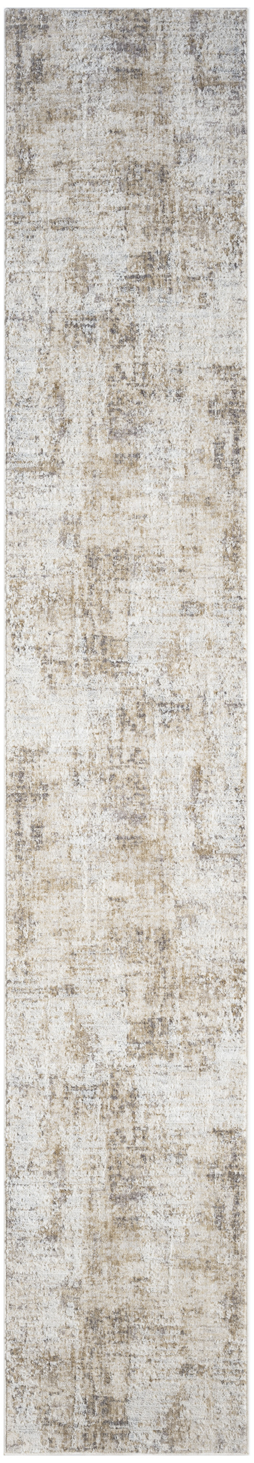 Calvin Klein CK078 Summit 2'2" x 12' Natural Grey Modern Indoor Rug