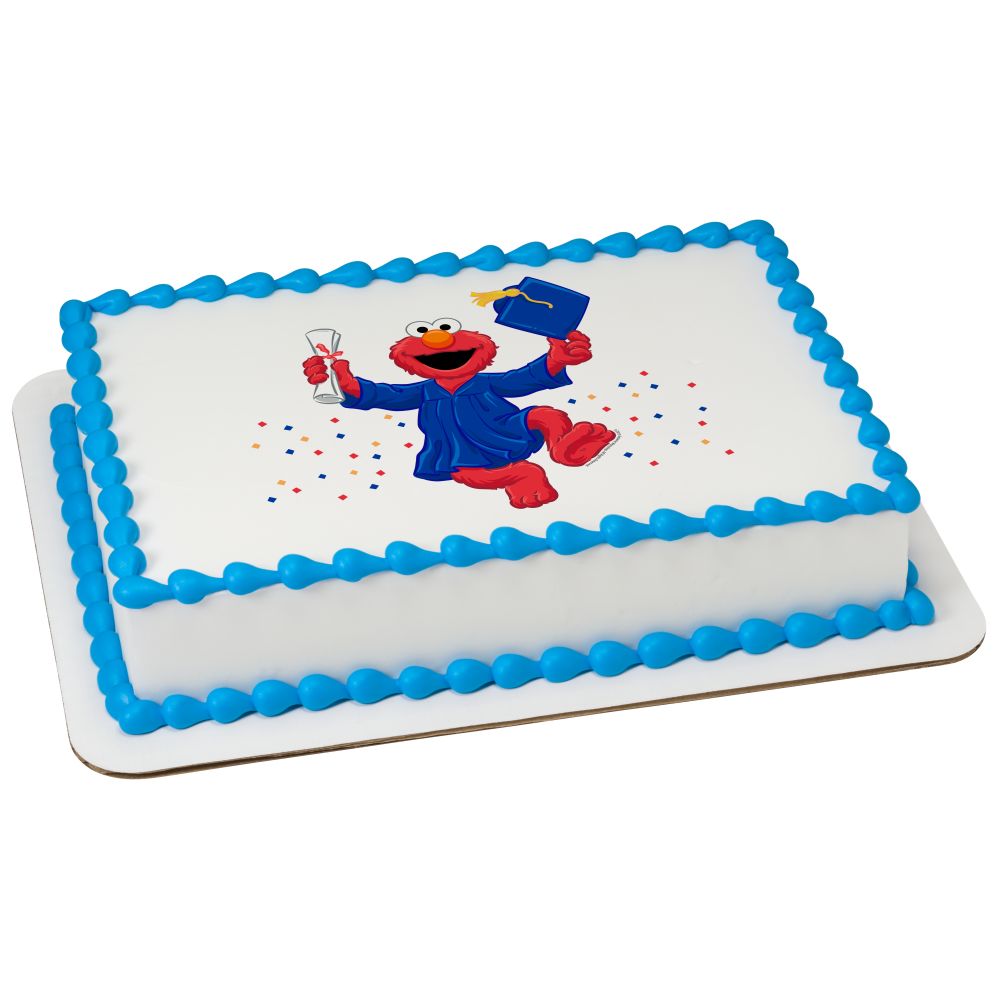 Image Cake Sesame Street® Elmo Graduate