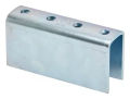 Splice Clevis Stainless Steel Hot-Dipped Galvanized 4-Holes 7.24 L x 3.25 H x 2.12 W in.