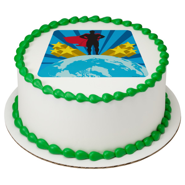 Comic Strip Burst PhotoCake® Edible Image®