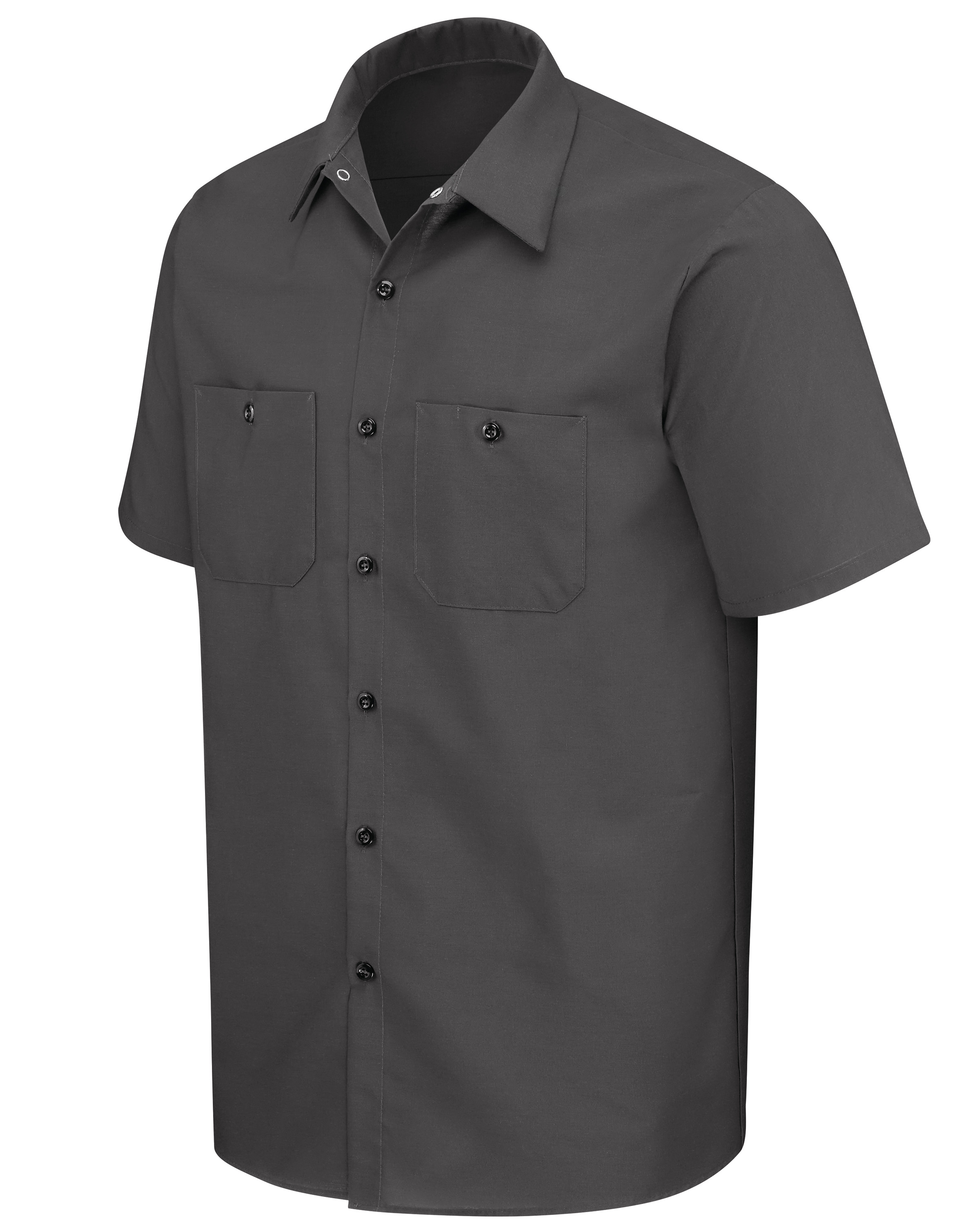 Red Kap Men's Short Sleeve Industrial Work Shirt