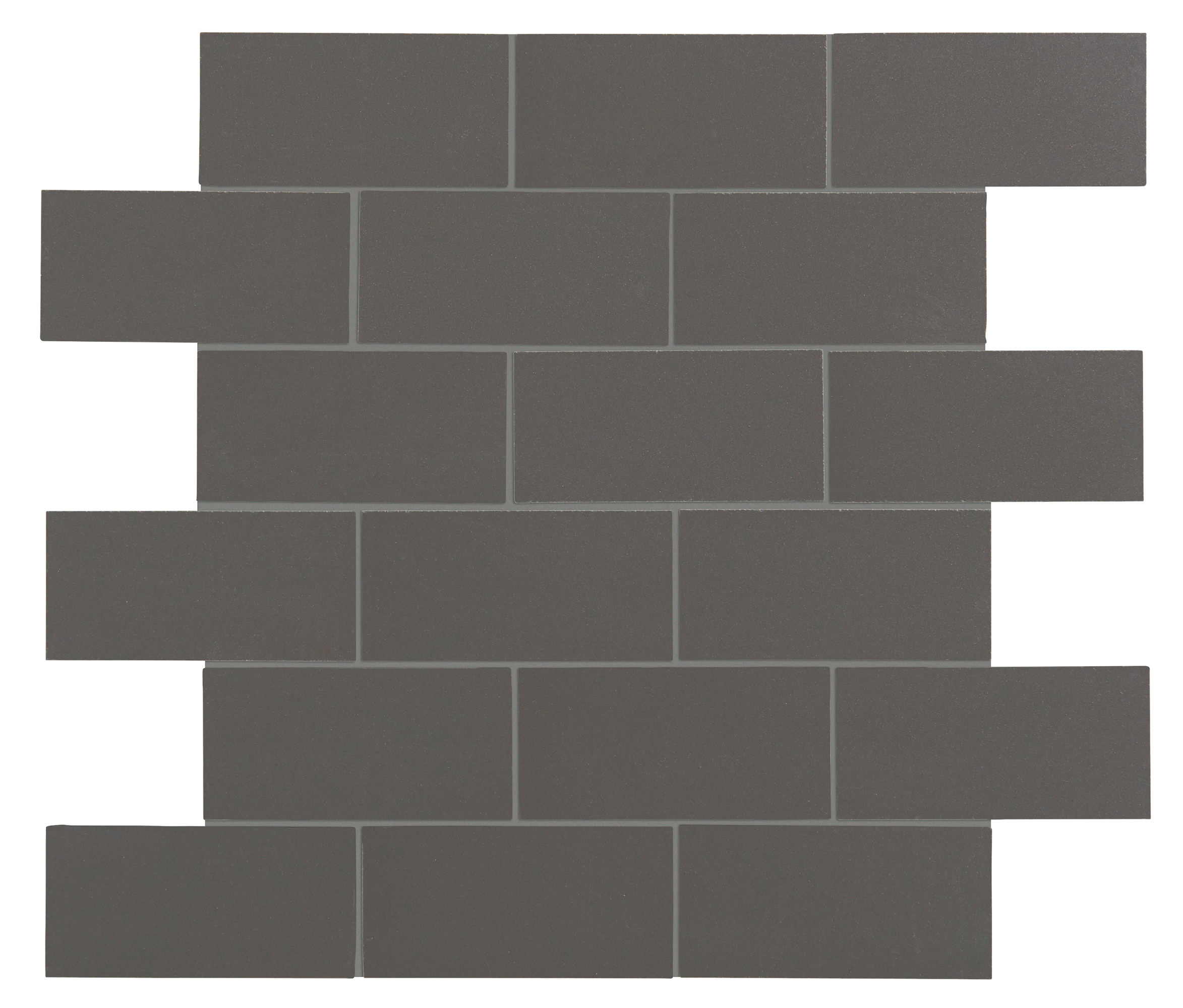 Retroactive 2.0 Leaden 2x4 Mosaic Matte - Virginia Tile Company