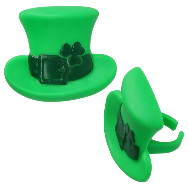 Leprechaun Hat Cupcake Rings
