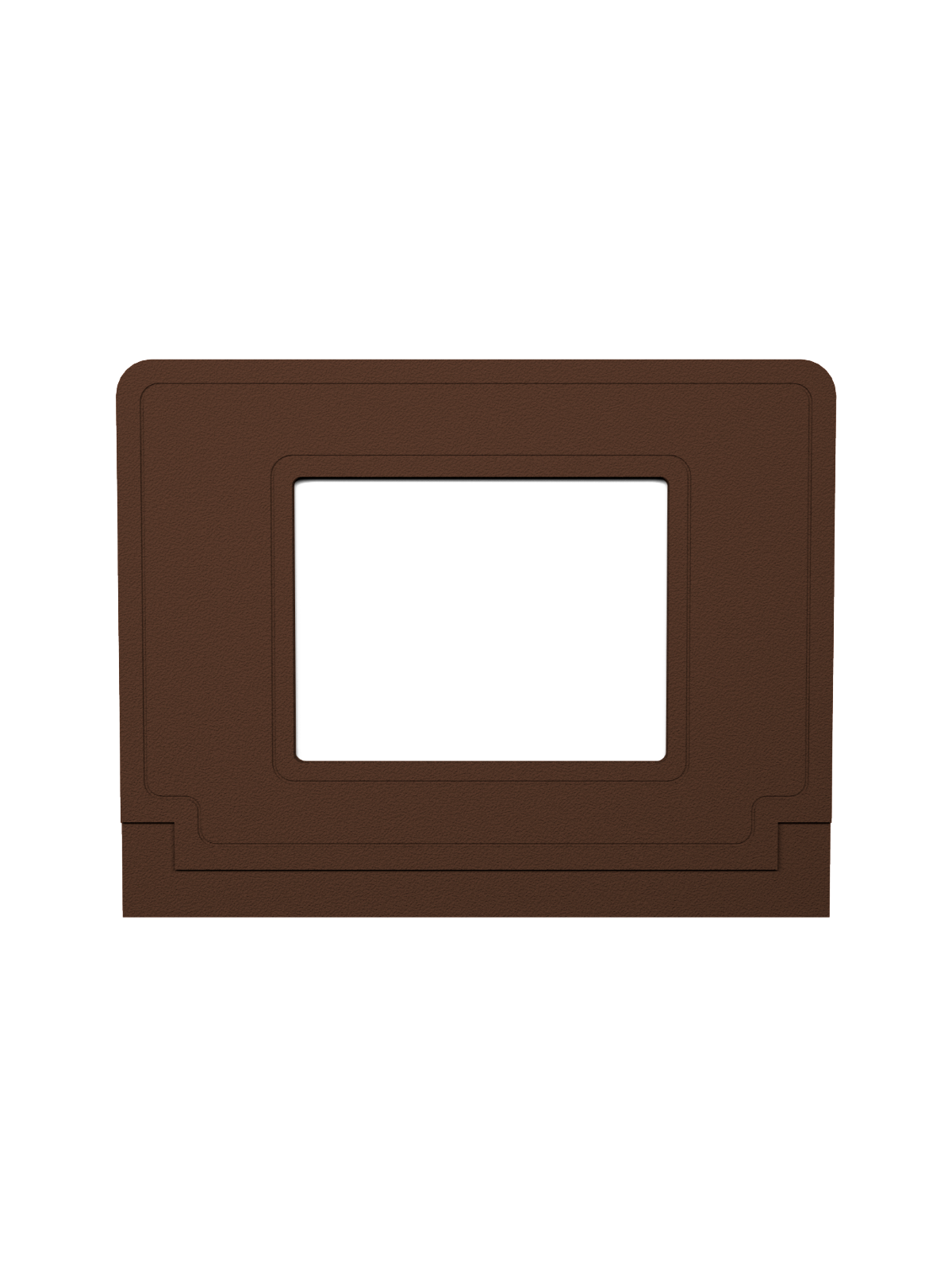 VISION – Single – Sign Frame – Brown