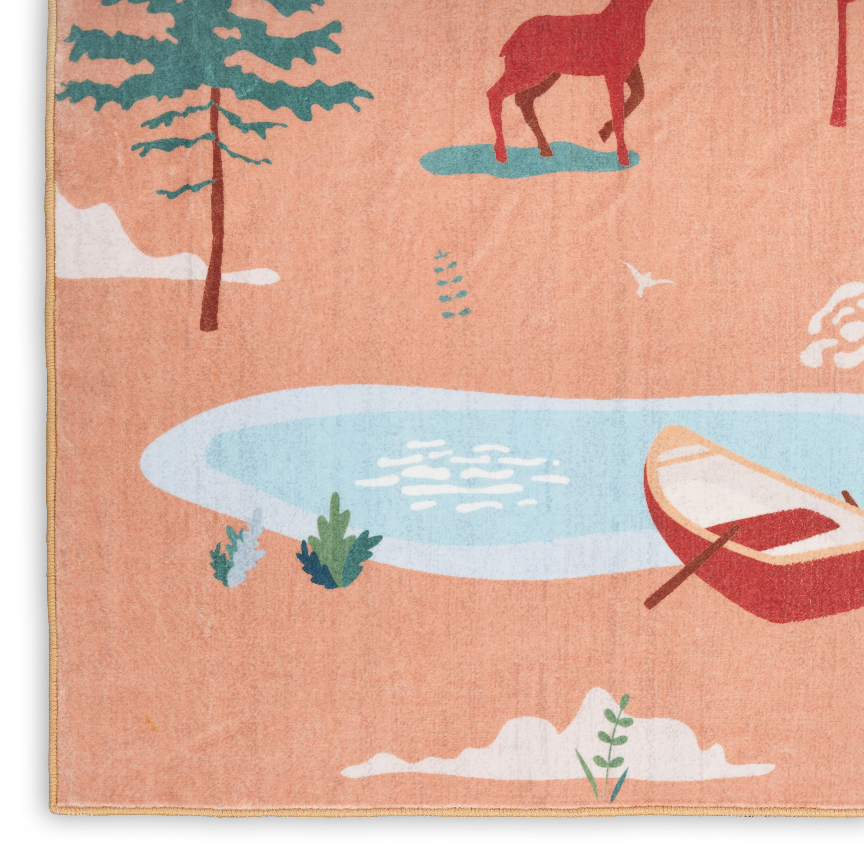 Nourison Imagination 3'5" x 5' Multicolor Kids Indoor Rug